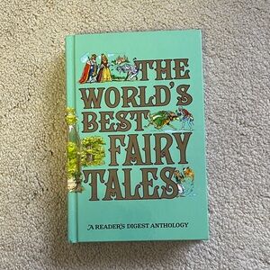 The World's Best Fairy Tales Hardcover Book, A Readers Digest Anthology 1991 VTG